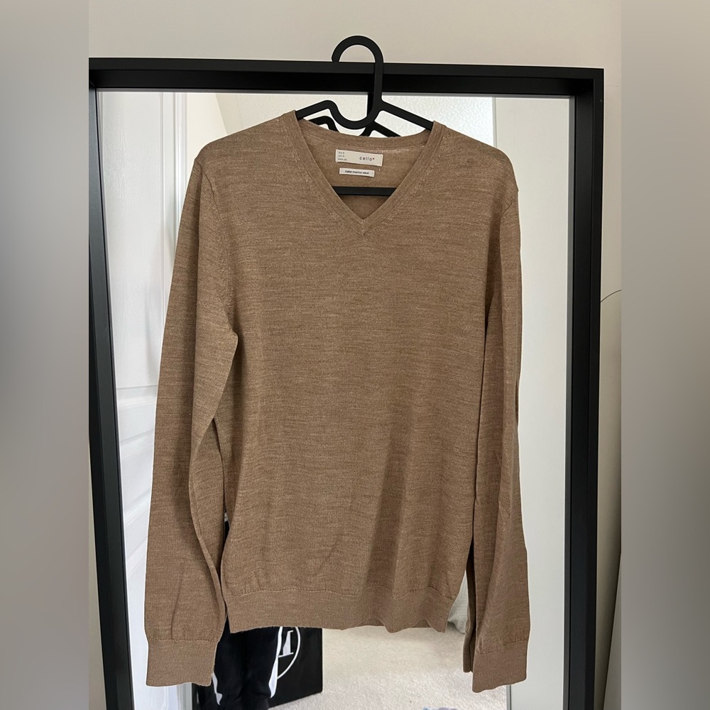 Light Brown Celio Light Sweater
